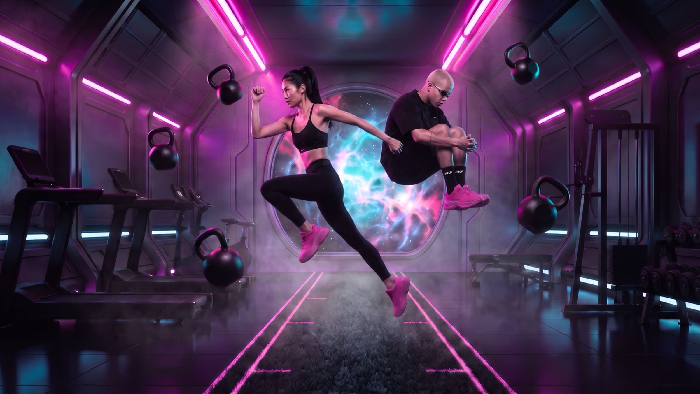 Le sport dans l'espace